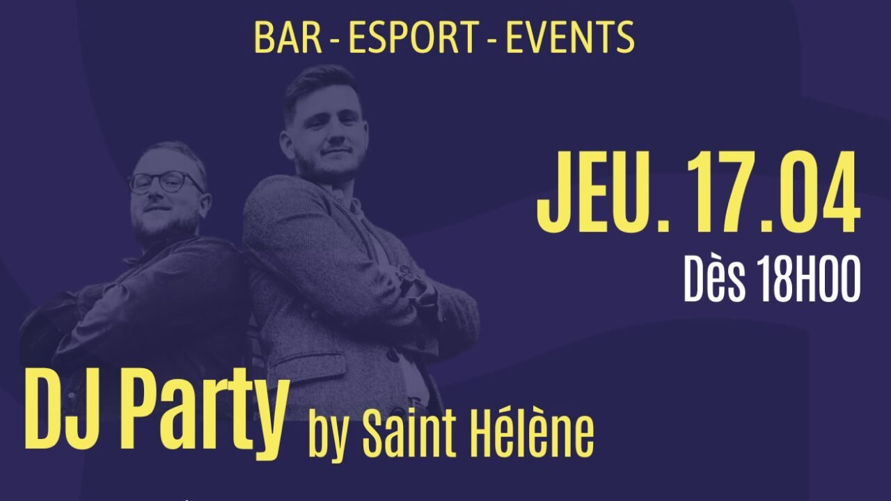 DJ Party Sation 35 Bar Gaming Rennes DJ Party by Saint Hélène