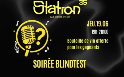 Soirée Blindtest le 19 juin by Station 35