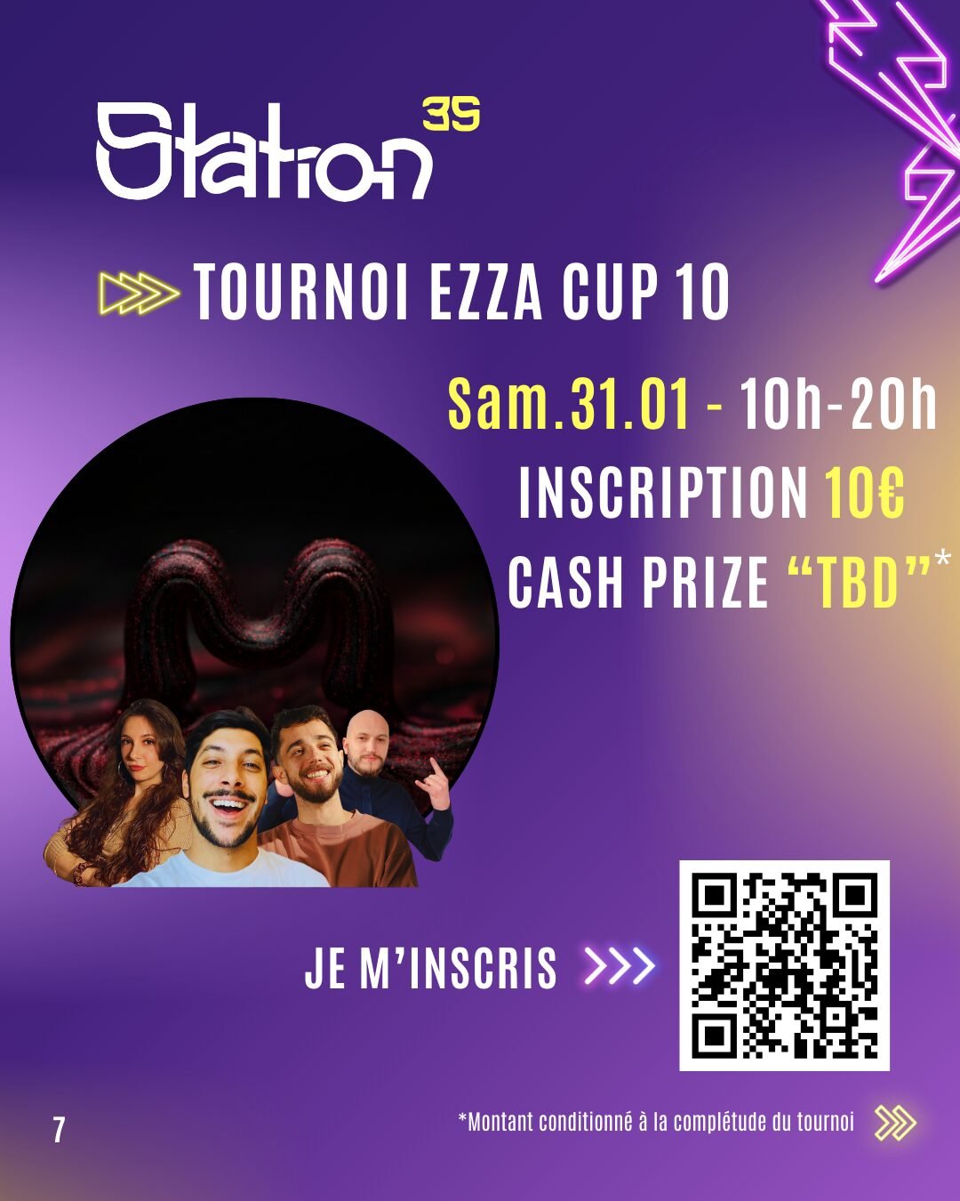 Tournoi League of Legends Ezza Cup 10 31 janvier 2026 à Rennes - Station 35